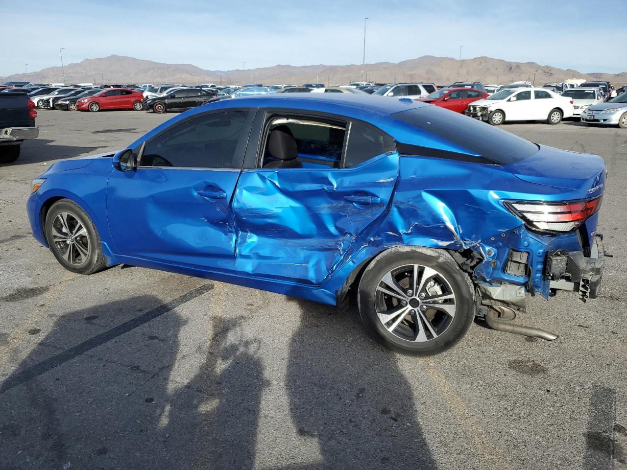 2022 NISSAN SENTRA SV VIN:3N1AB8CV9NY237719