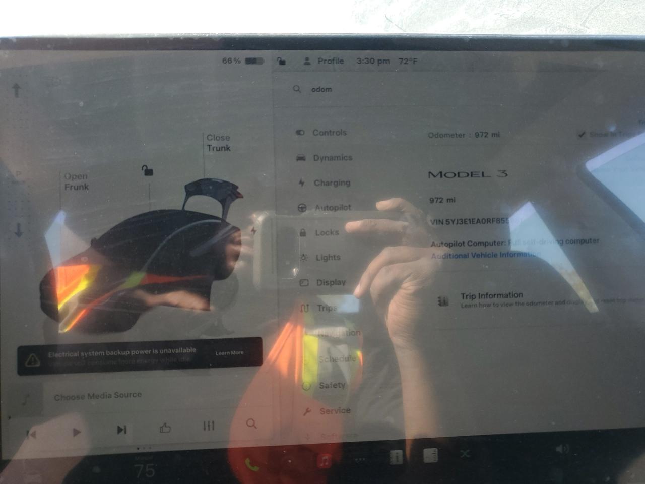 2024 TESLA MODEL 3 VIN:5YJ3E1EA0RF855981