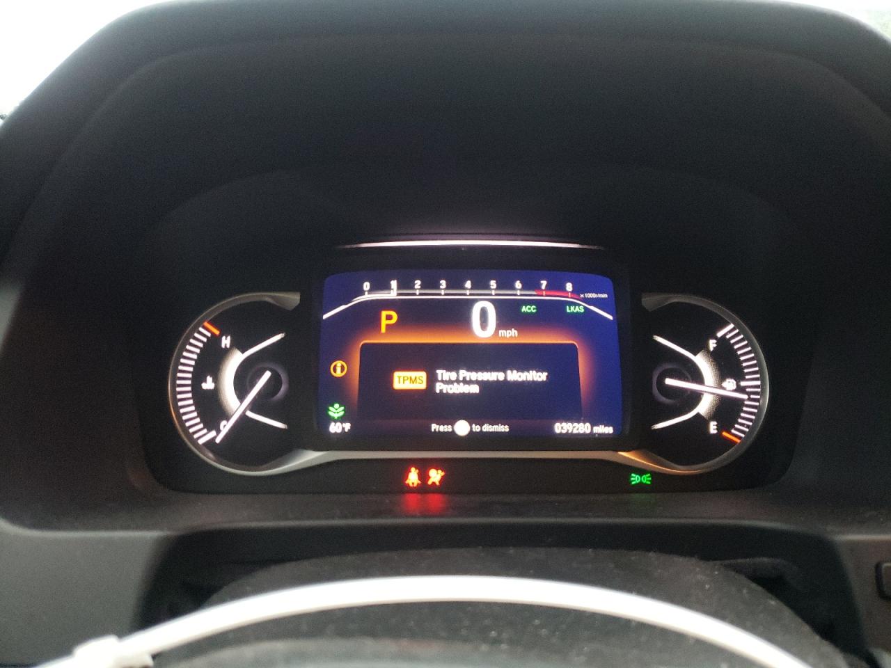 2022 HONDA PASSPORT EXL VIN:5FNYF7H56NB003049