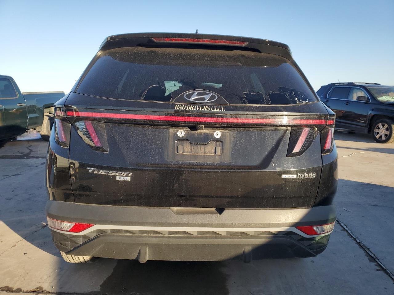 2022 HYUNDAI TUCSON BLUE VIN:KM8JBCA13NU025820