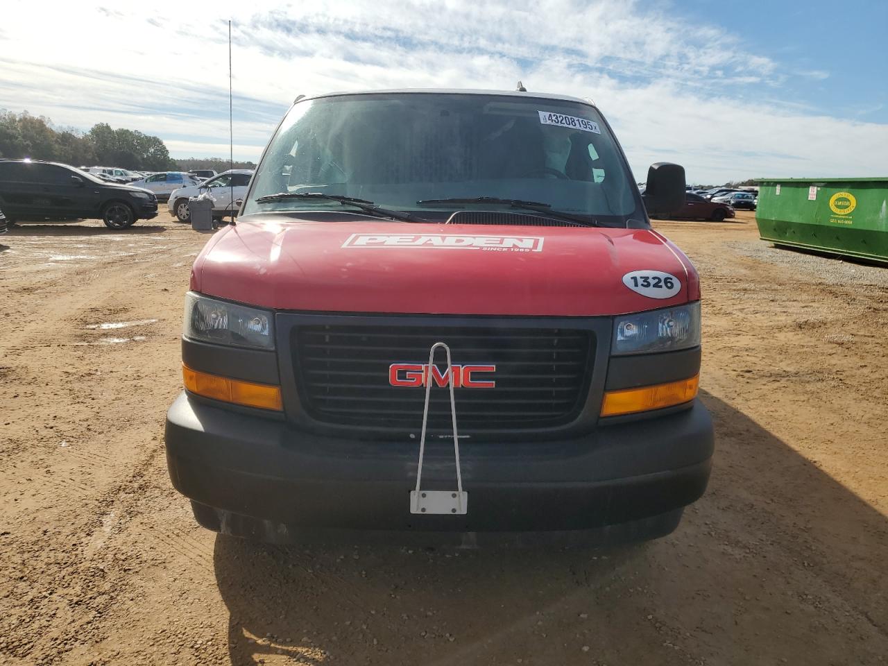 2023 GMC SAVANA G2500 VIN:1GTW7AFP1P1101326