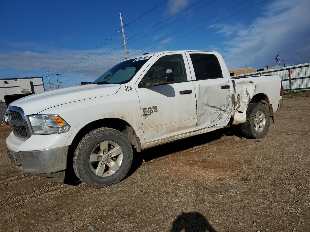 2022 RAM 1500 CLASSIC TRADESMAN VIN:3C6RR7KGXNG173910