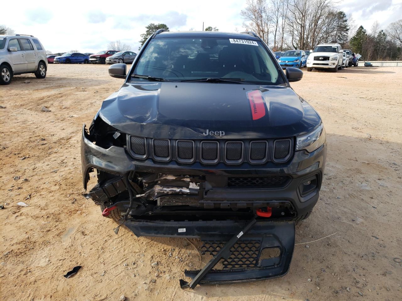 2022 JEEP COMPASS TRAILHAWK VIN:3C4NJDDB5NT163100