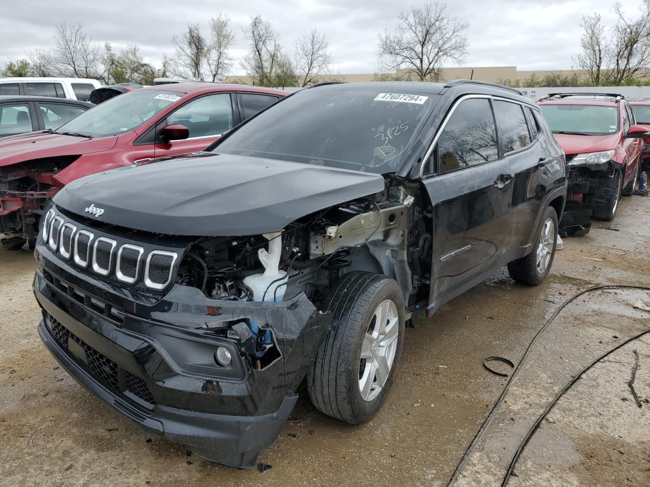 2022 JEEP COMPASS LATITUDE VIN:3C4NJCBB8NT109576