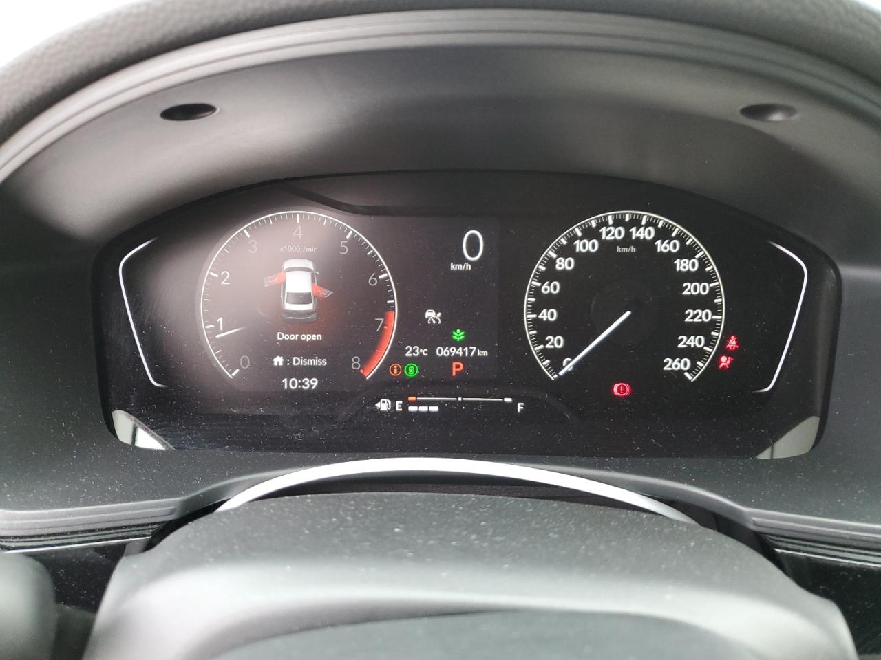 2023 HONDA CIVIC EX VIN:2HGFE2F32PH109835