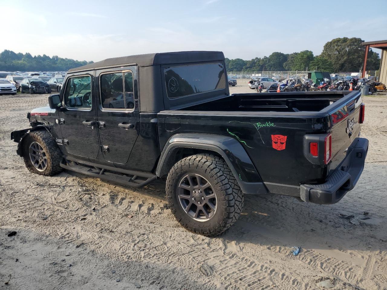 2022 JEEP GLADIATOR OVERLAND VIN:1C6HJTFG9NL110421