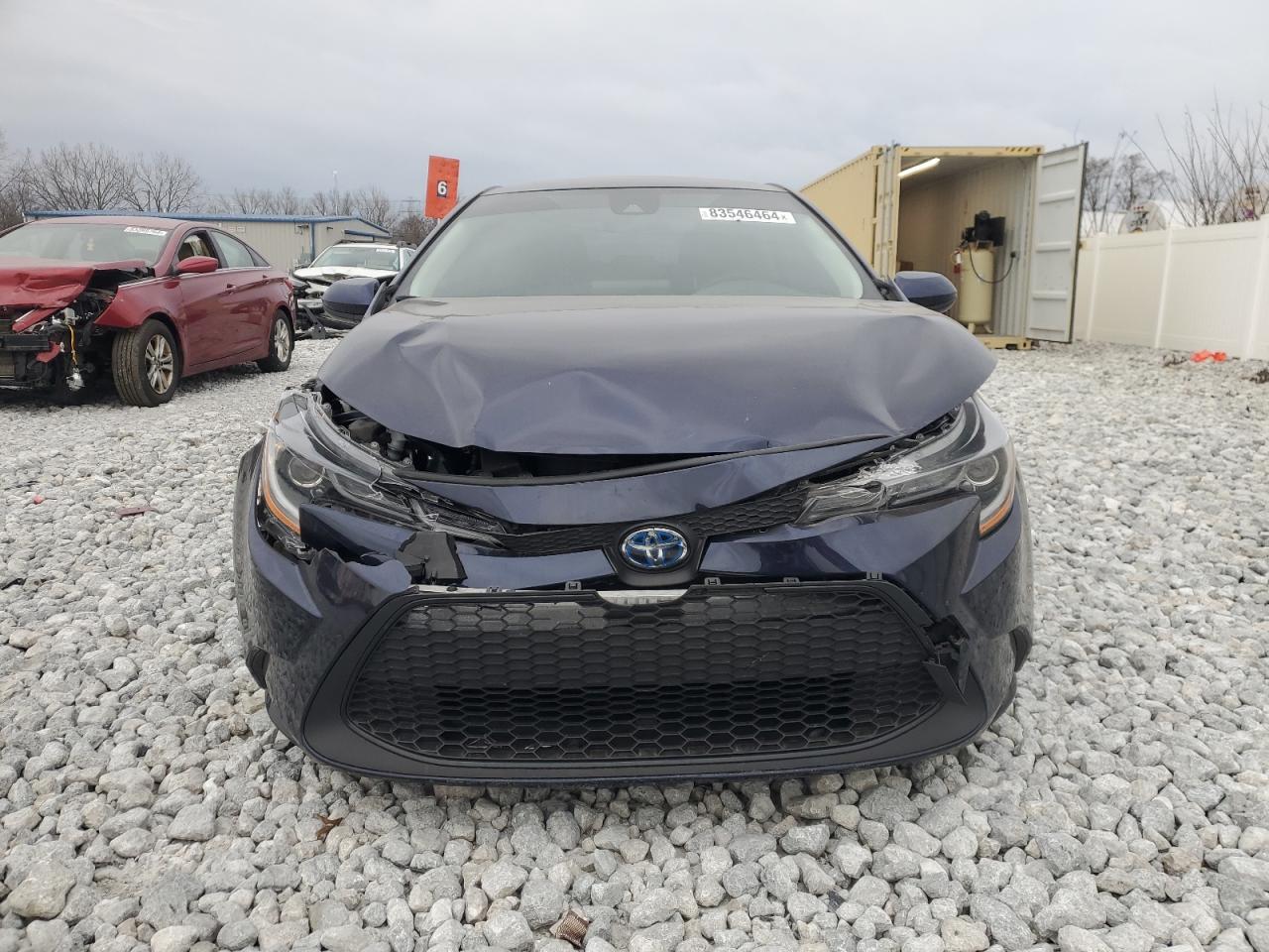2022 TOYOTA COROLLA LE VIN:JTDEAMDE4NJ062180