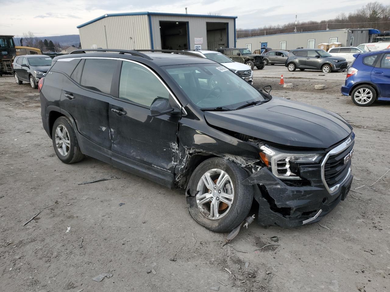 2022 GMC TERRAIN SLE VIN:3GKALTEV7NL110091