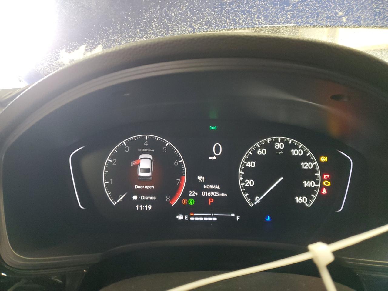 2022 HONDA CIVIC SPORT VIN:2HGFE2F59NH598393