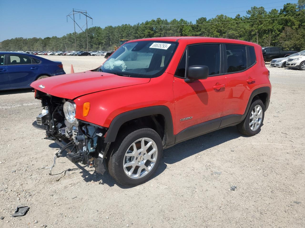 2023 JEEP RENEGADE LATITUDE VIN:ZACNJDB17PPP18789