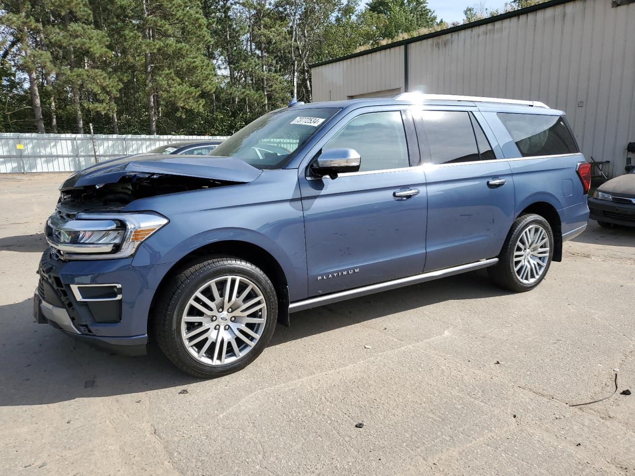 2022 FORD EXPEDITION MAX PLATINUM VIN:1FMJK1MT4NEA18855