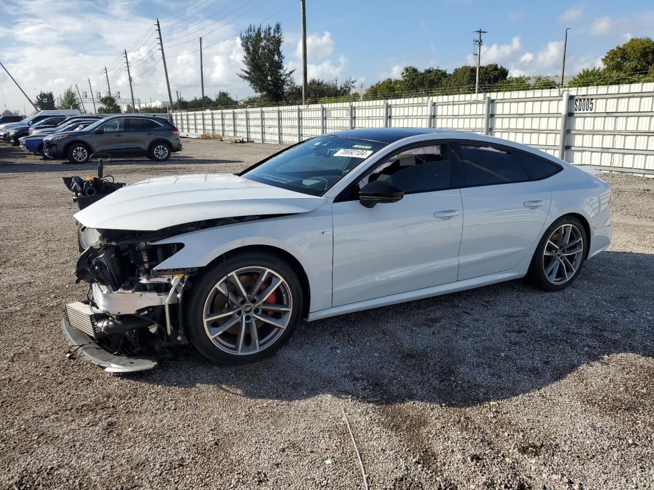 2022 AUDI A7 PRESTIGE S-LINE VIN:WAUV2BF29NN050438