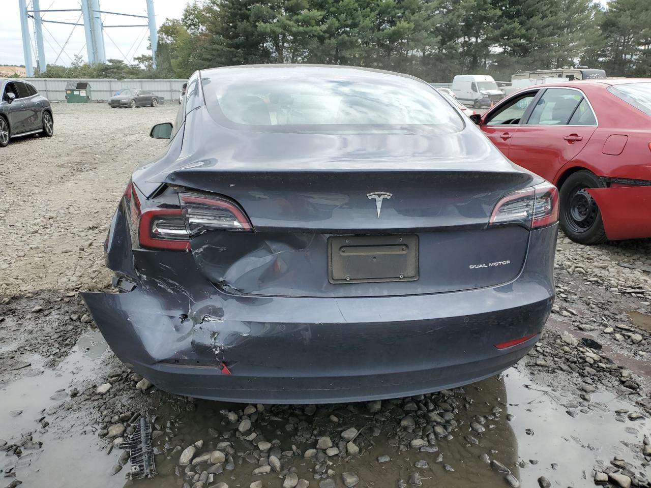 2022 TESLA MODEL 3  VIN:5YJ3E1EB8NF196468