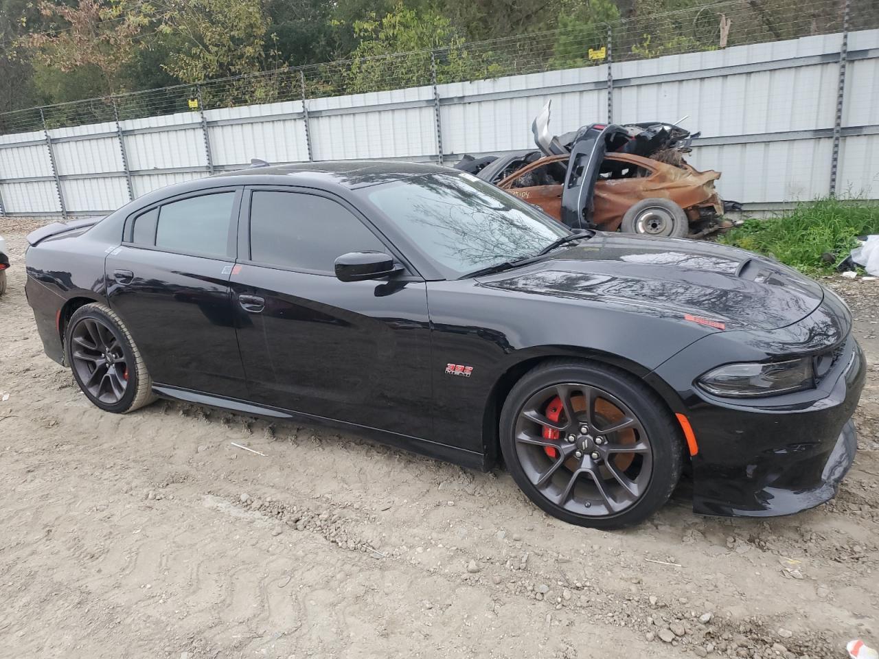 2022 DODGE CHARGER SCAT PACK VIN:2C3CDXGJ2NH256172