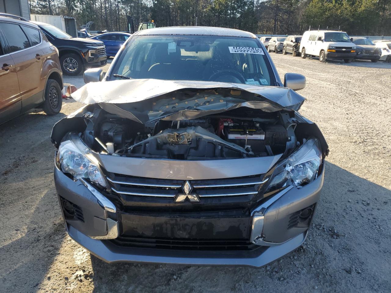 2022 MITSUBISHI MIRAGE ES VIN:ML32AUHJ5NH008343