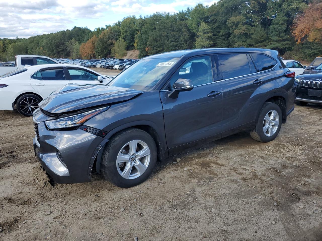 2022 TOYOTA HIGHLANDER L VIN:5TDBZRBH0NS243365