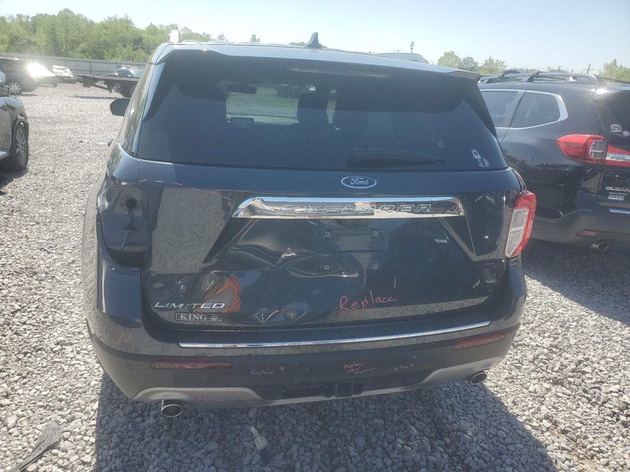 2022 FORD EXPLORER LIMITED VIN:1FMSK7FH5NGA64411