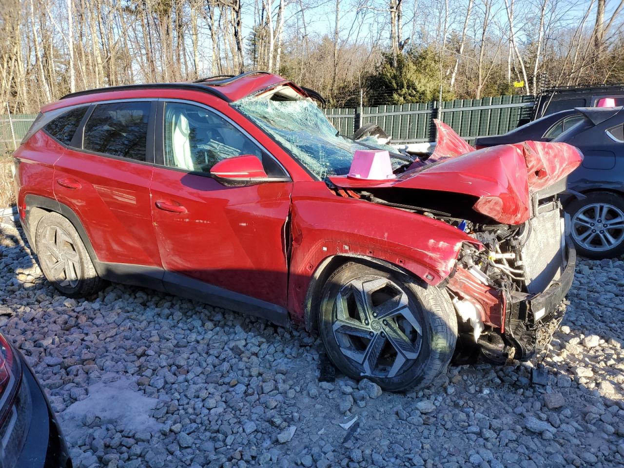 2022 HYUNDAI TUCSON SEL VIN:5NMJCCAE4NH143452
