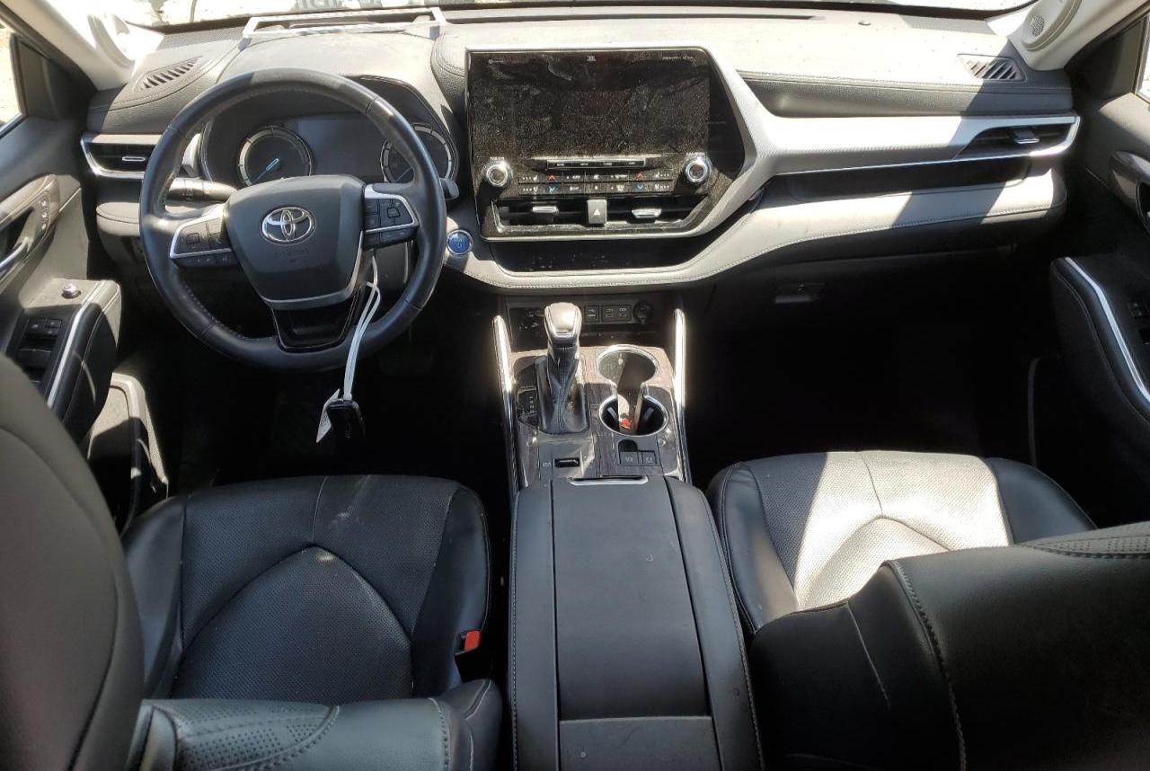2022 TOYOTA HIGHLANDER HYBRID PLATINUM VIN:5TDFARAHXNS012502