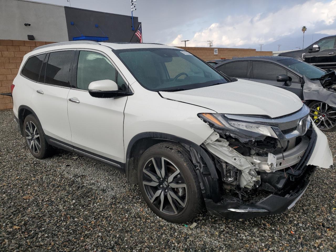 2022 HONDA PILOT TOURING VIN:5FNYF6H69NB086382