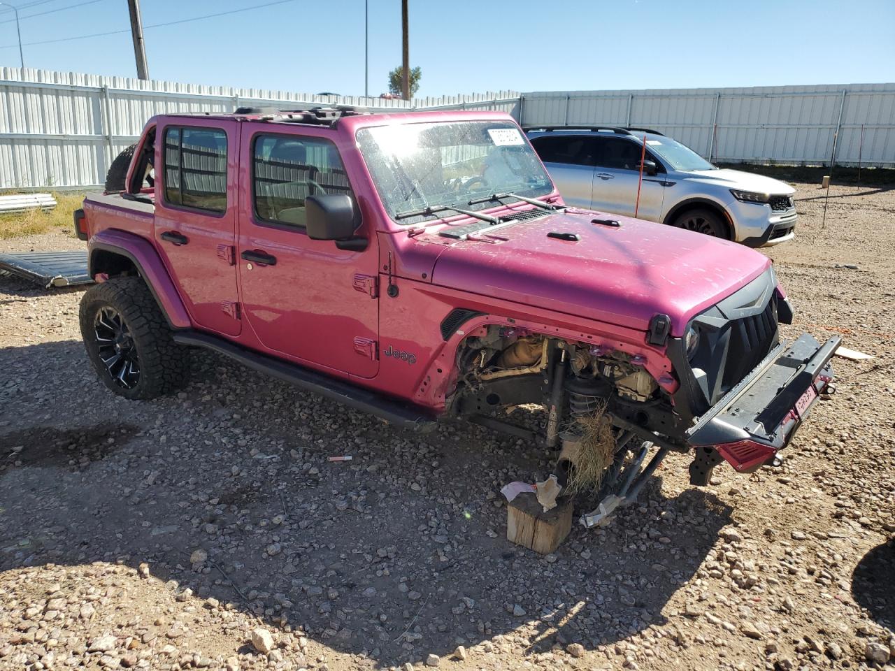 2022 JEEP WRANGLER UNLIMITED SAHARA VIN:1C4HJXEG0NW157739