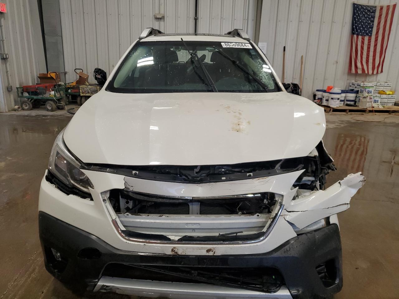 2022 SUBARU OUTBACK TOURING VIN:4S4BTGPD9N3223057