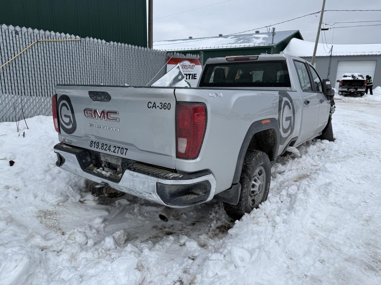 2023 GMC SIERRA K2500 HEAVY DUTY VIN:1GT19LE74PF182617