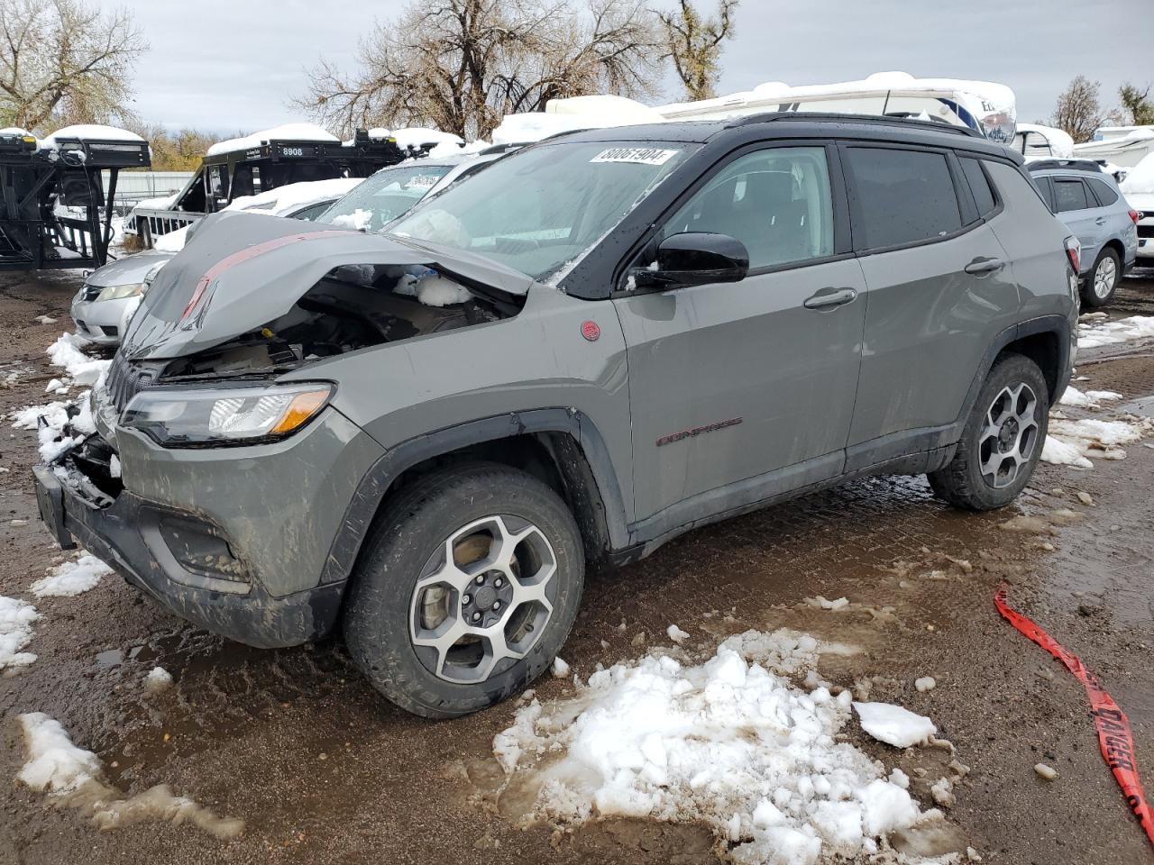 2022 JEEP COMPASS TRAILHAWK VIN:3C4NJDDB2NT195096