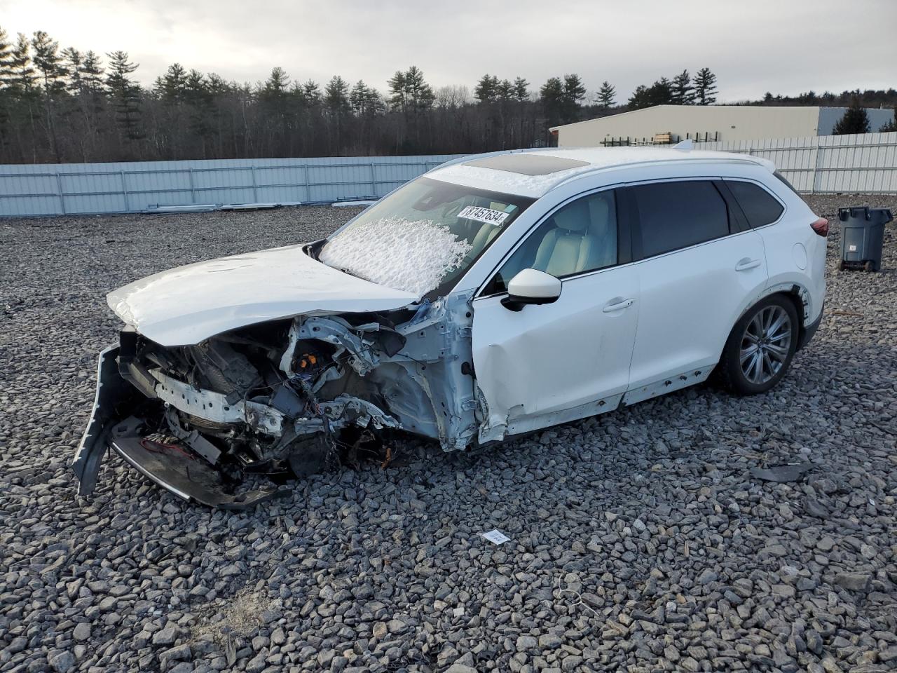 2022 MAZDA CX-9 SIGNATURE VIN:JM3TCBEY1N0607604