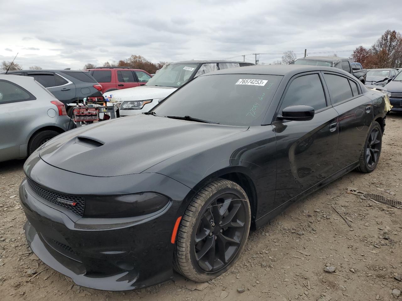 2022 DODGE CHARGER GT VIN:2C3CDXHGXNH130130