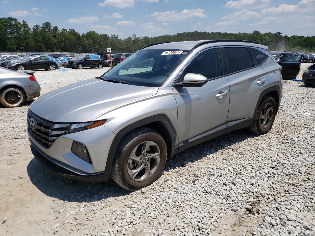 2022 HYUNDAI TUCSON SEL VIN:5NMJB3AE9NH126214