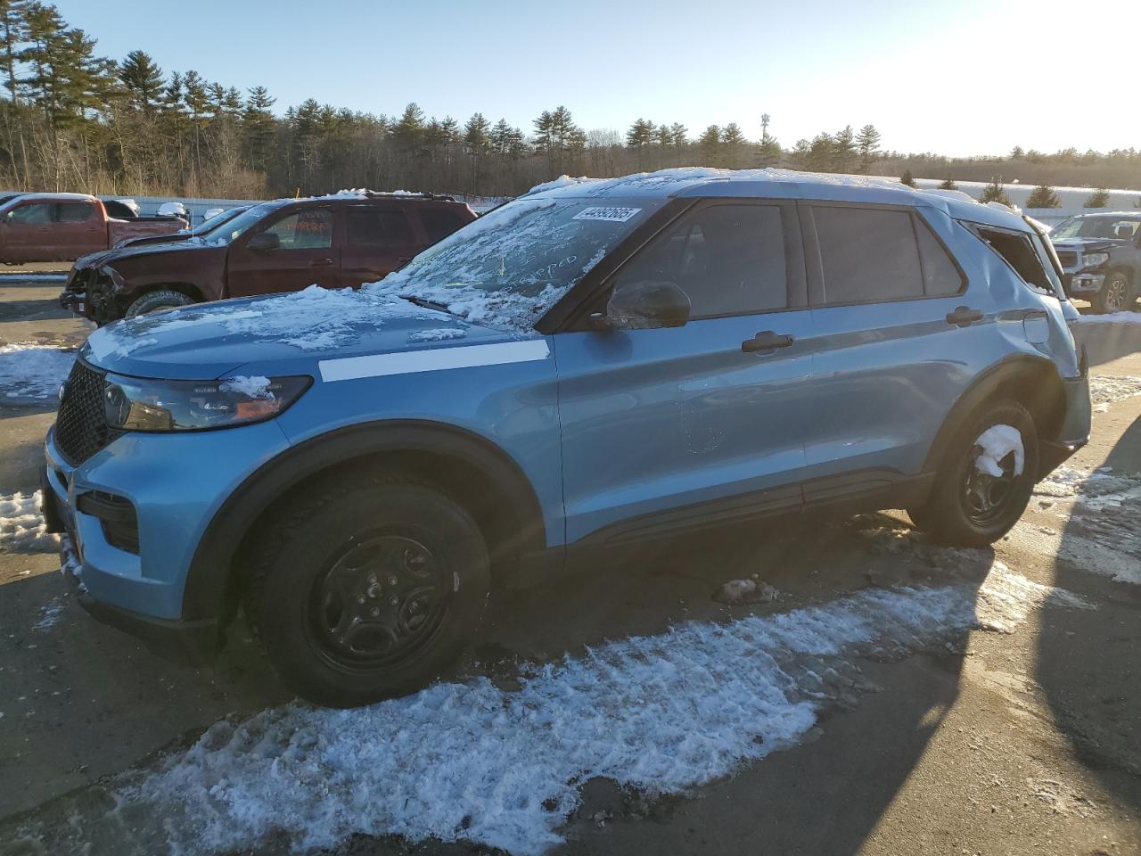2022 FORD EXPLORER POLICE INTERCEPTOR VIN:1FM5K8AB2NGB77156