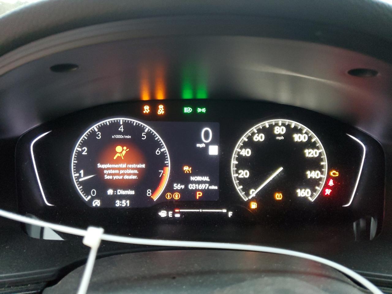2023 HONDA CIVIC SPORT VIN:2HGFE2F55PH507722
