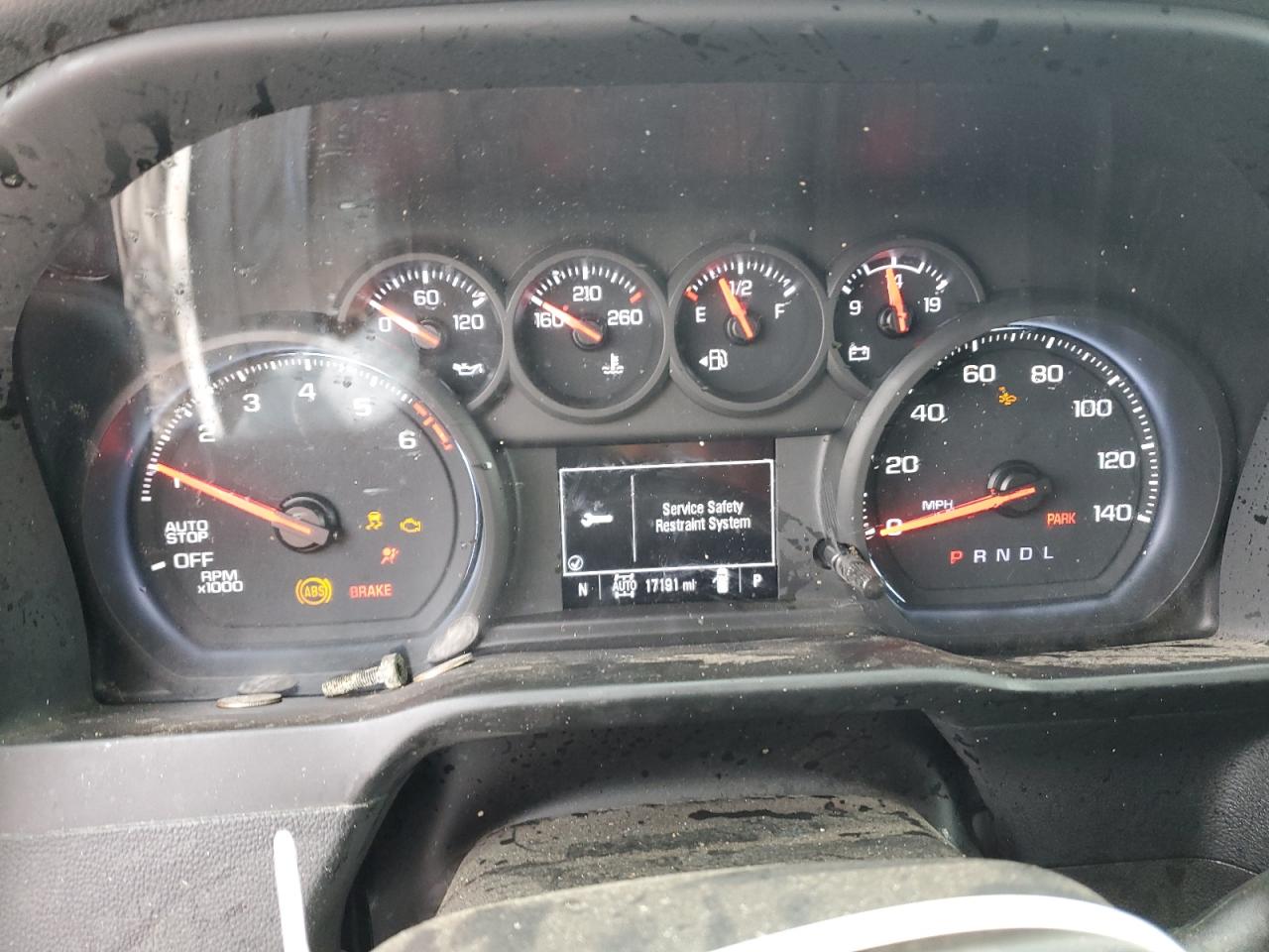 2022 CHEVROLET SILVERADO K1500 CUSTOM VIN:1GCPDBEK5NZ569941