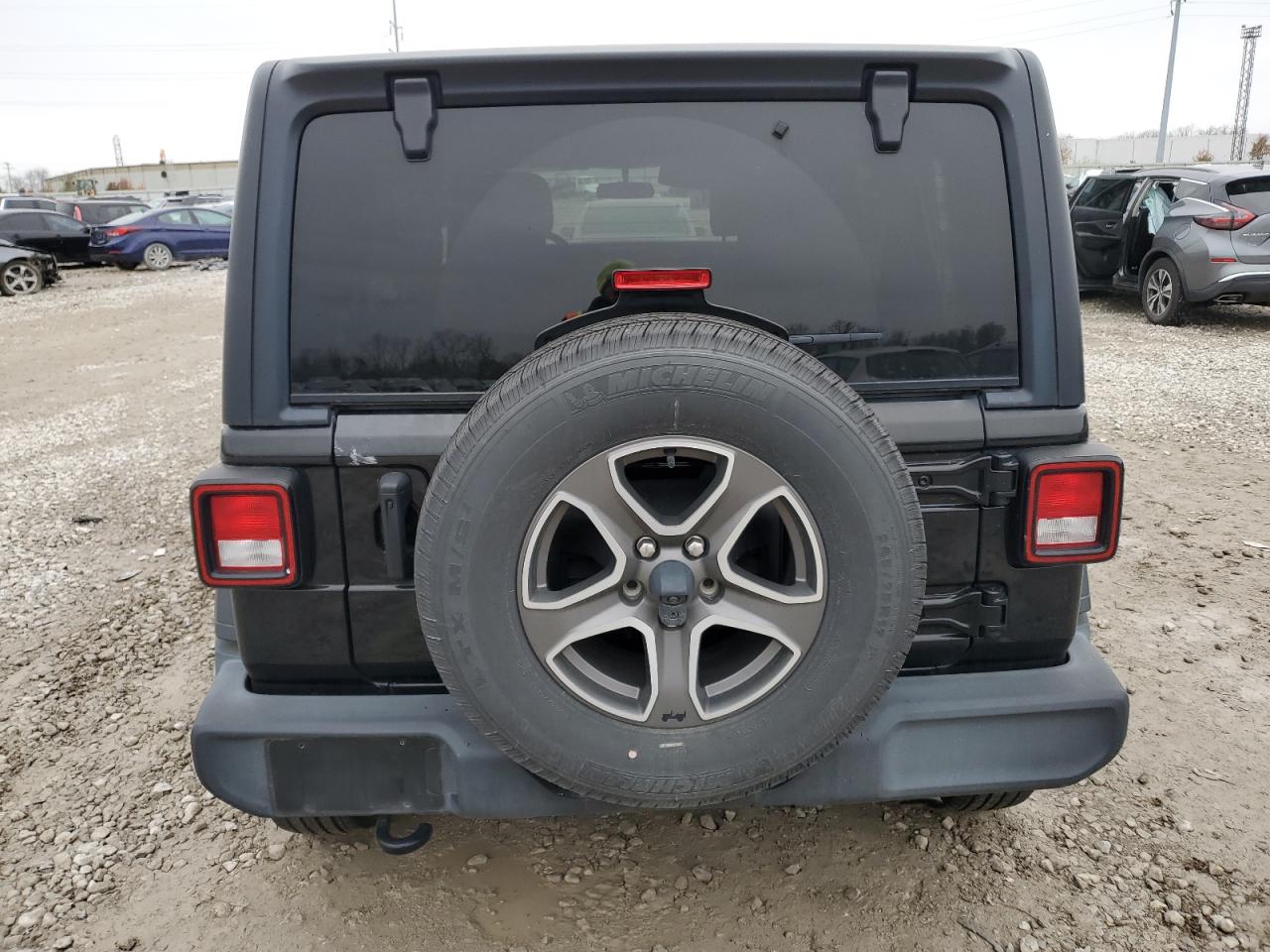 2022 JEEP WRANGLER UNLIMITED SPORT VIN:1C4HJXDN4NW144864