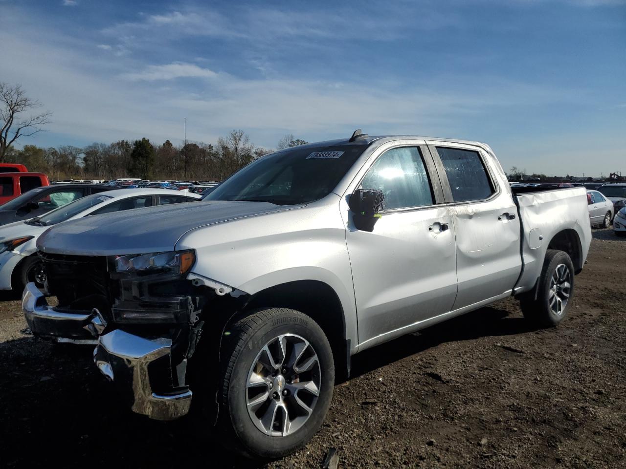 2022 CHEVROLET SILVERADO LTD K1500 LT-L VIN:3GCPYJEKXNG210339