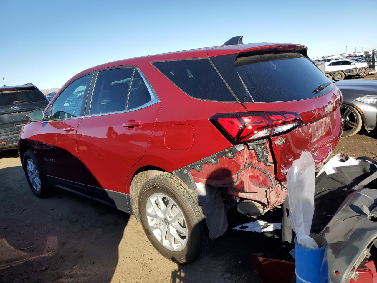 2022 CHEVROLET EQUINOX LT VIN:3GNAXUEV8NL181698