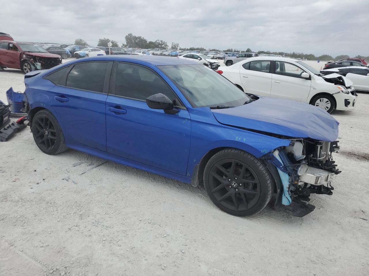 2022 HONDA CIVIC SPORT VIN:2HGFE2F55NH516188