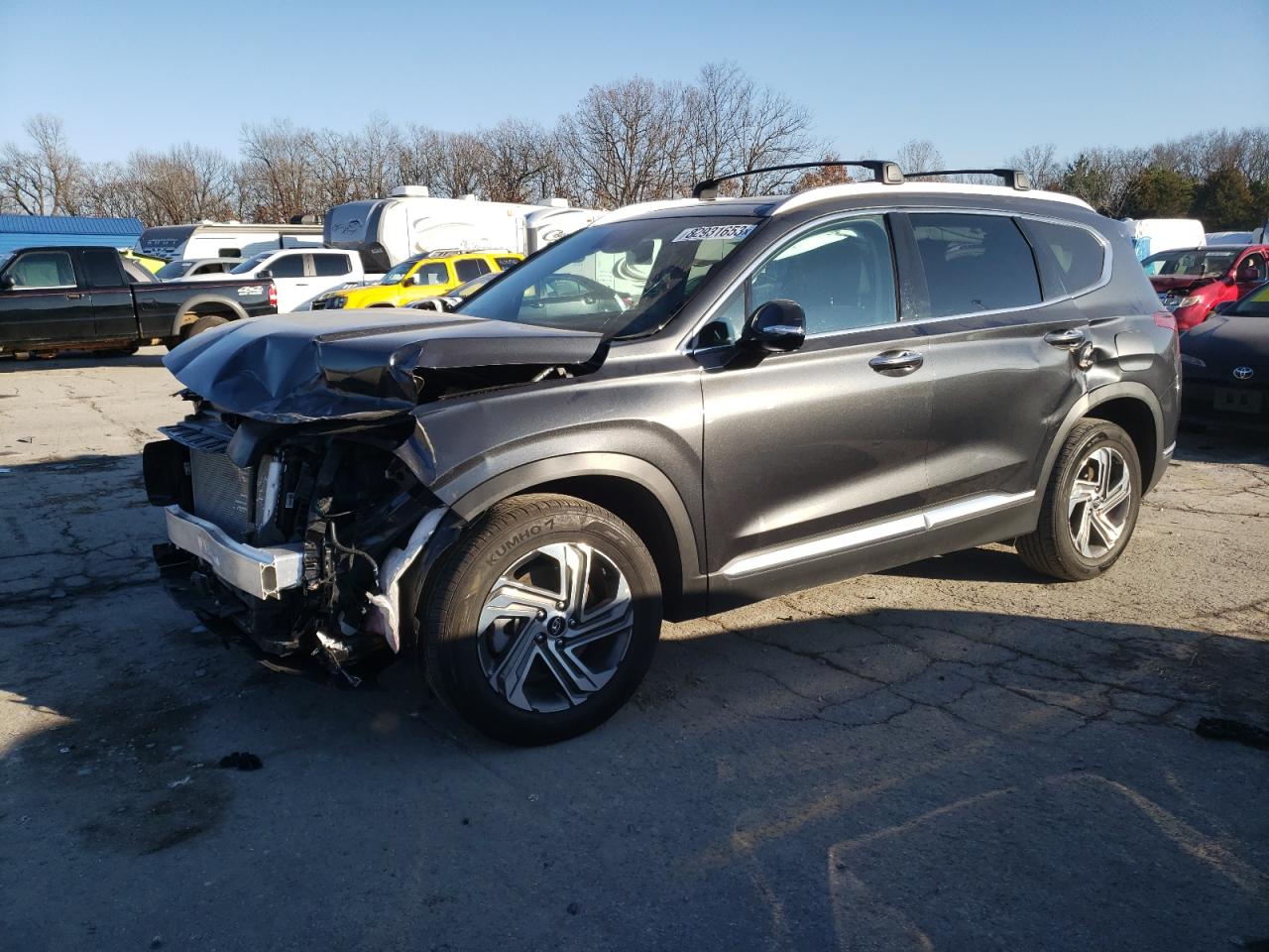 2022 HYUNDAI SANTA FE SEL VIN:5NMS34AJ7NH475201