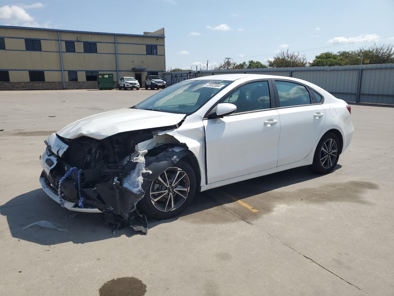 2022 KIA FORTE FE VIN:3KPF24AD2NE451748