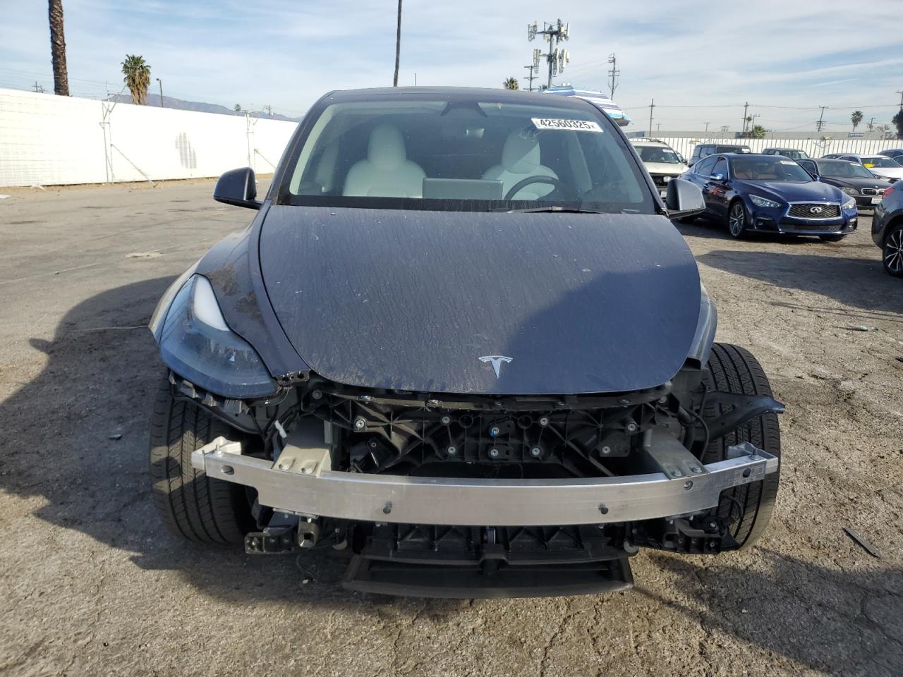 2023 TESLA MODEL Y  VIN:7SAYGDEE2PF910726