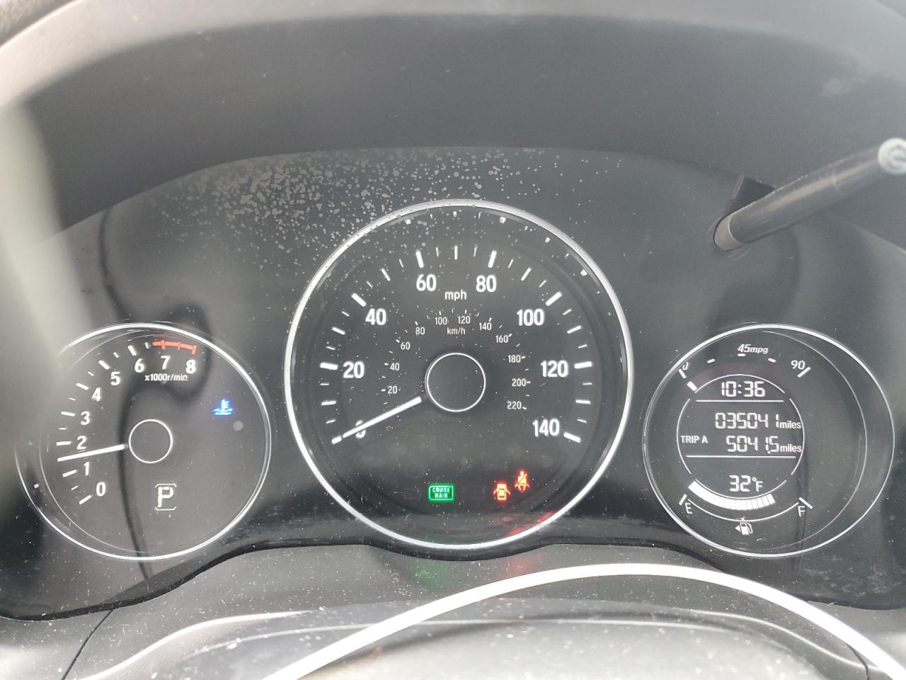 2022 HONDA HR-V LX VIN:3CZRU5H39NM704431