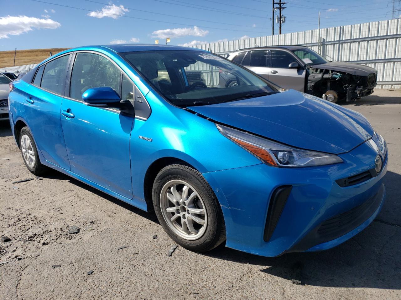 2022 TOYOTA PRIUS NIGHT SHADE VIN:JTDKAMFU8N3171611