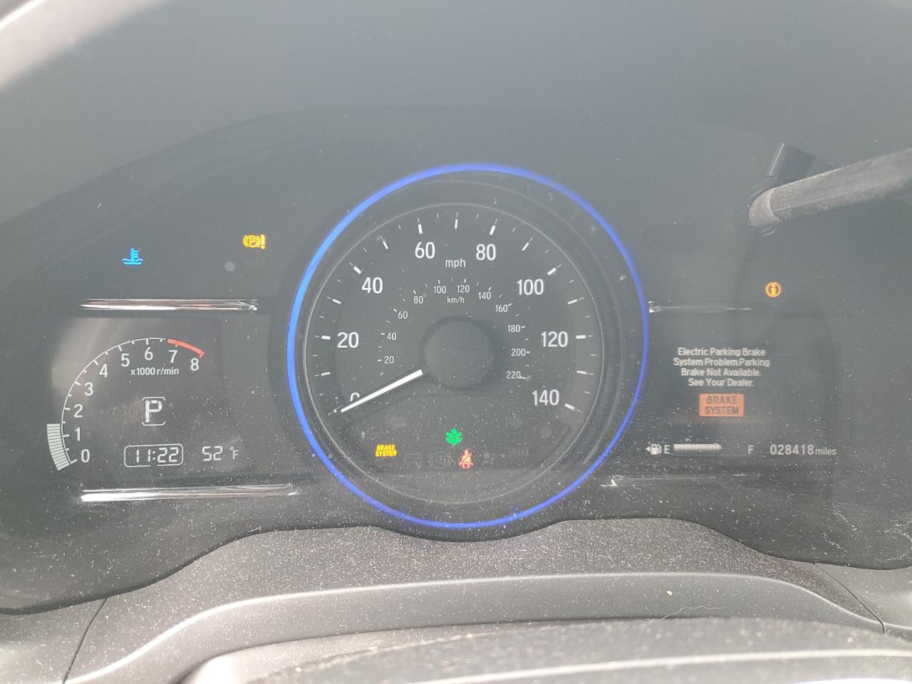 2022 HONDA HR-V EX VIN:3CZRU6H59NM729952