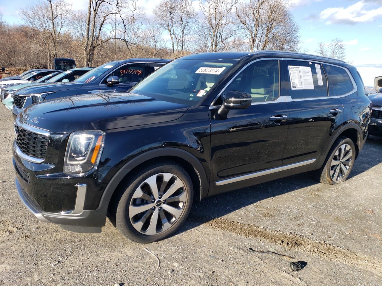 2022 KIA TELLURIDE S VIN:5XYP6DHC7NG246340
