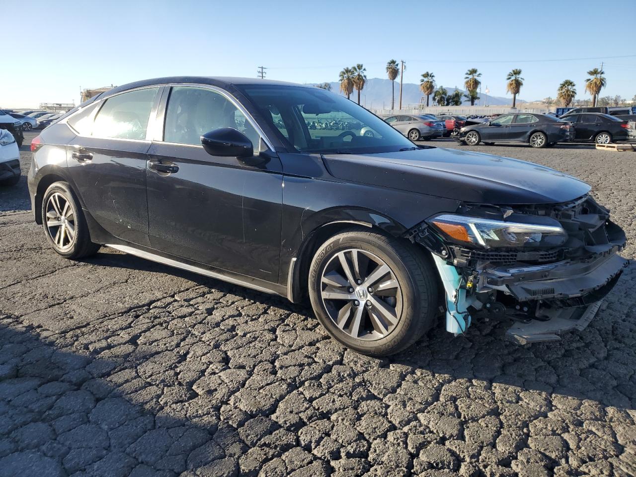 2022 HONDA CIVIC LX VIN:19XFL2H50NE000575