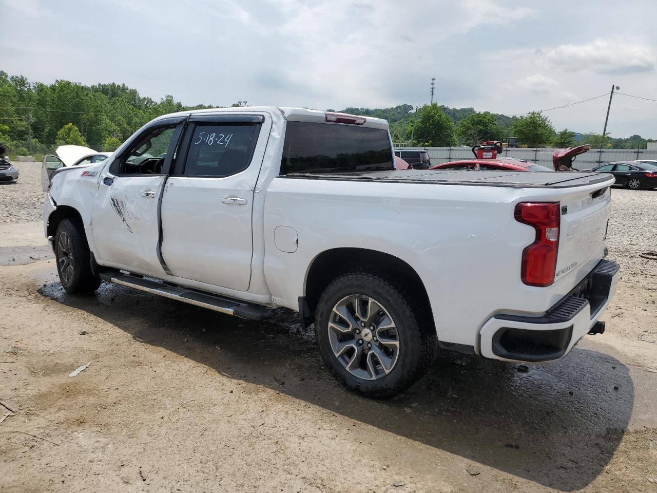 2022 CHEVROLET SILVERADO K1500 RST VIN:2GCUDEED5N1515201