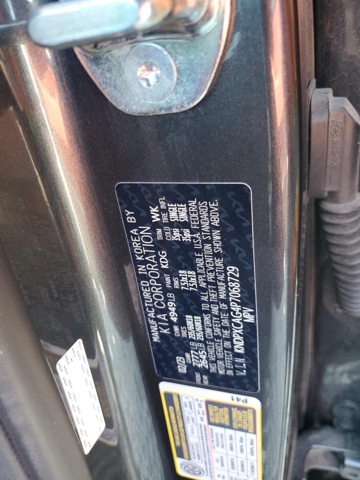 2023 KIA SPORTAGE SX PRESTIGE VIN:KNDPXCAG4P7068729