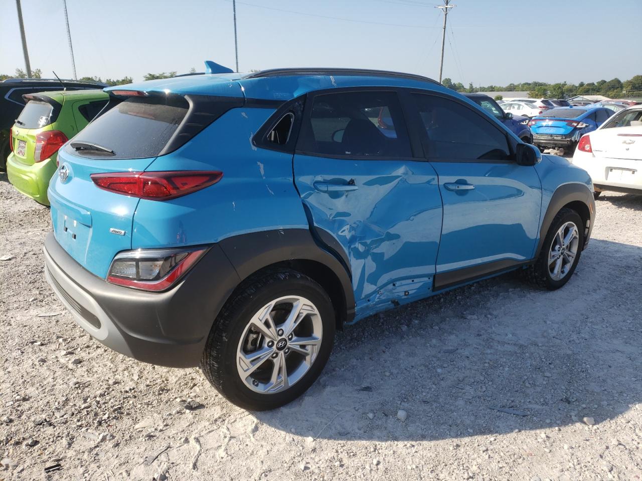 2023 HYUNDAI KONA SEL VIN:KM8K6CAB1PU998070