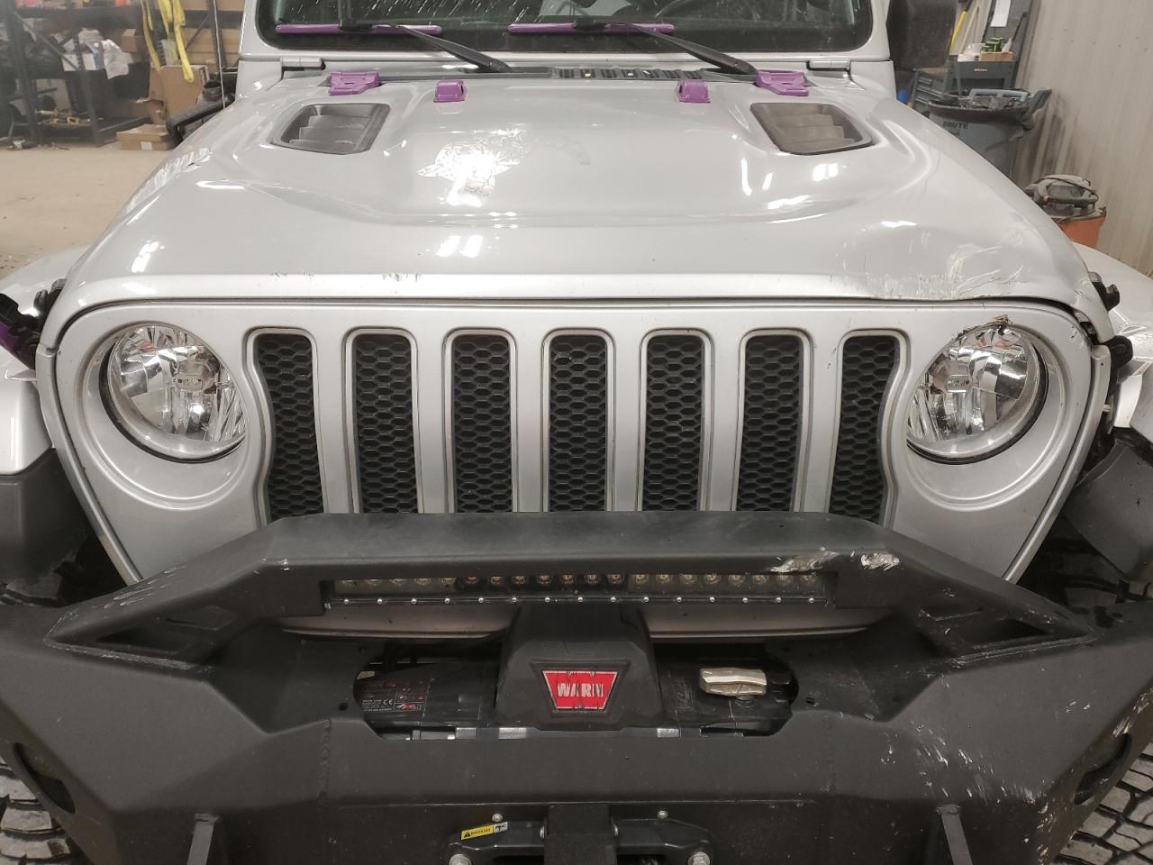2022 JEEP WRANGLER UNLIMITED SAHARA VIN:1C4HJXEG4NW164726
